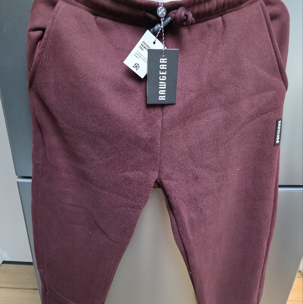 RawGear Burgundy Sweatpans Mens 2XL